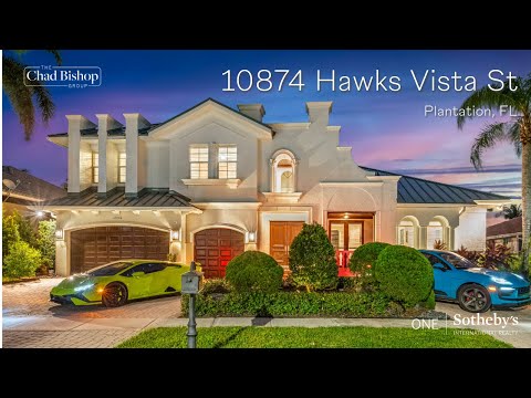 10874 Hawks Vista St., Plantation, FL home video tour