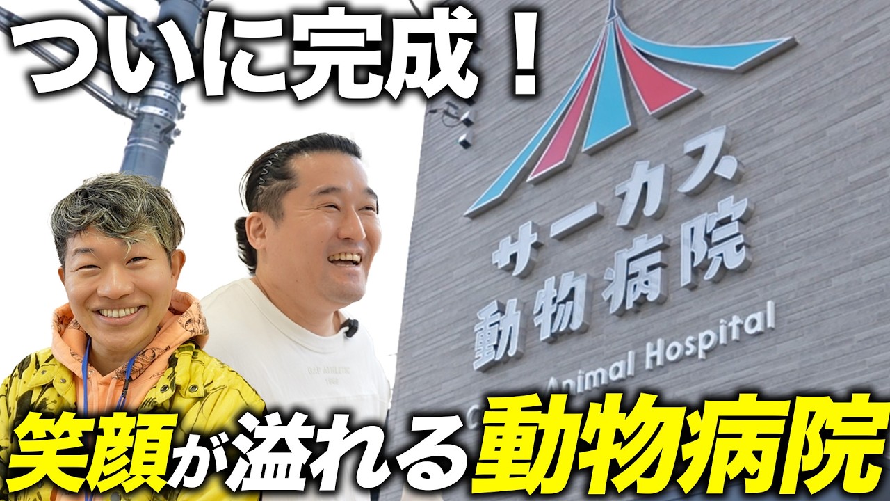【動物病院】動物も飼い主もスタッフもみんなが笑顔！「サーカスみたいな動物病院」2院目の裏側に潜入！