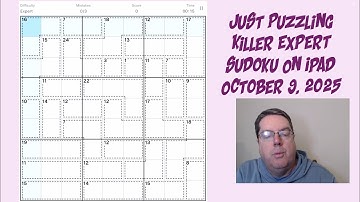 Learning Killer Sudoku By Doing and Explaining | October 9 2025