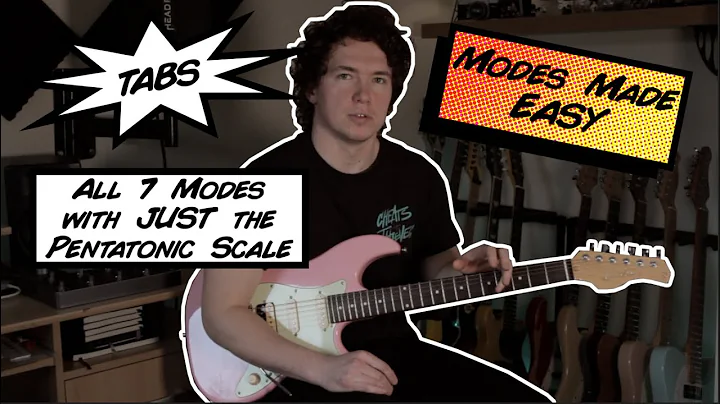 Use The Pentatonic Scale To Play ANY Mode.. Pentatonic Superimposition, Modes Made Easy