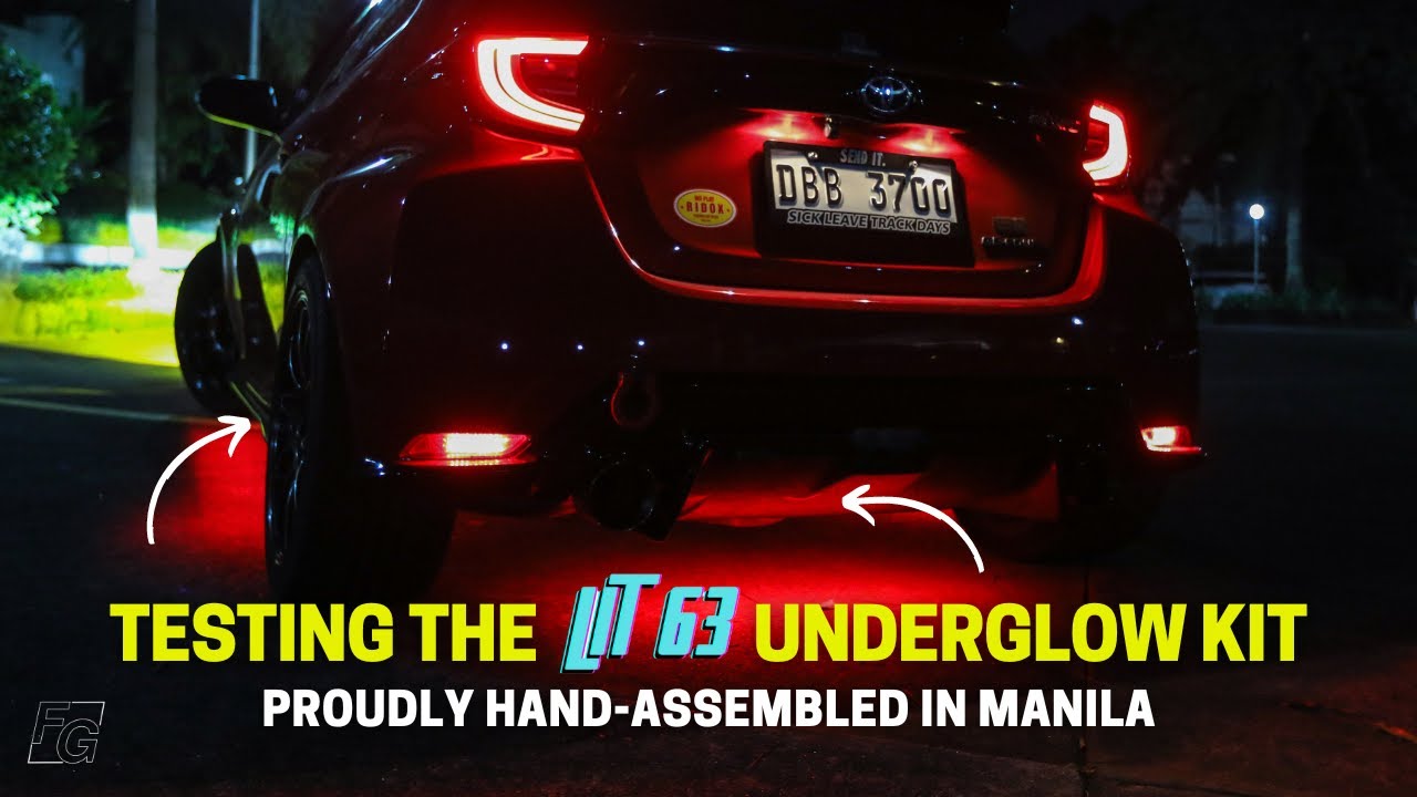 The cleanest underglow kit in the Philippines? Check out LIT63's