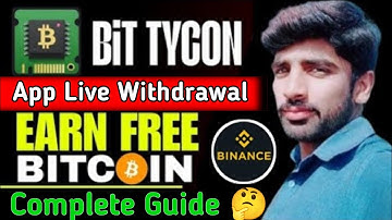 Bittycoon App Withdrawal | BitTycoon Sy Withdraw Kase kare | Bittycoon invitation Code 84397560