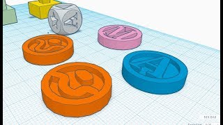 TinkerCAD 3D Printed Board Game - Tile 02 screenshot 2
