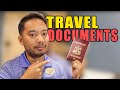 Travel documents for cruise ship job