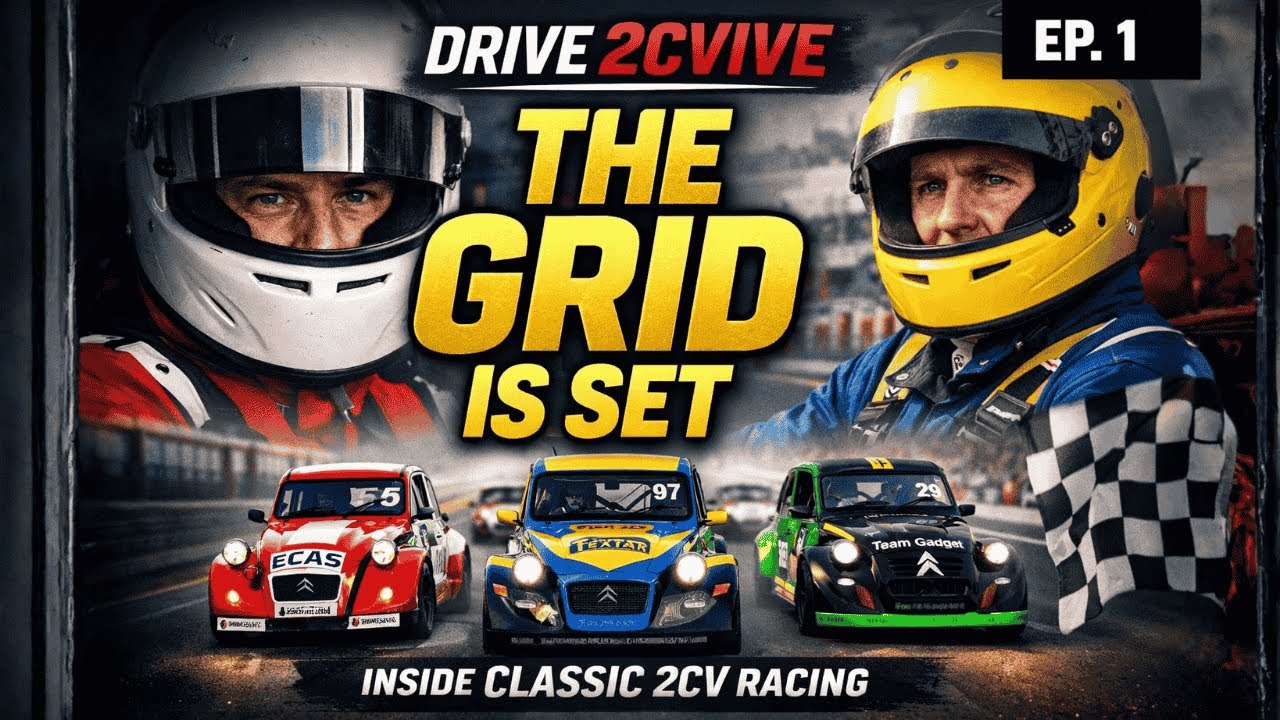 Drive 2CVive Ep.1 | The Grid Is Set | Inside Classic 2CV Racing