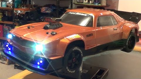 Arrma Felony High Intensity Light Kit Installed