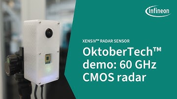 60GHz XENSIV™ radar technology live at OktoberTech™ Silicon Valley | Infineon
