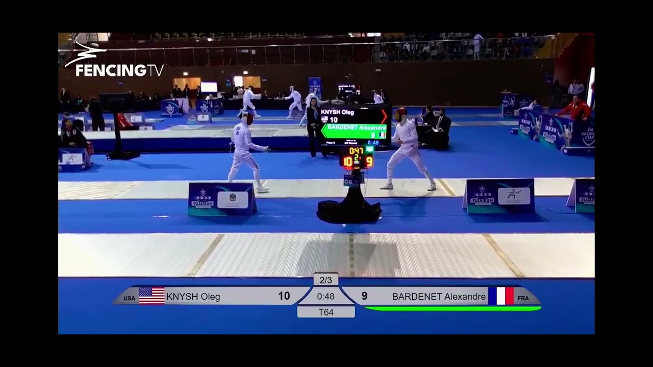 Fujairah Épée World Cup 2026 | T64 | Oleg Knysh vs Alexandre Bardenet | Full Bout