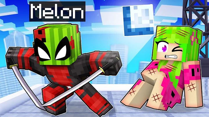 Playing as DEADPOOL in Minecraft!