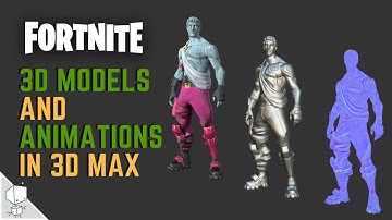 #3 How to Import Fortnite 3d models and animations on 3d max