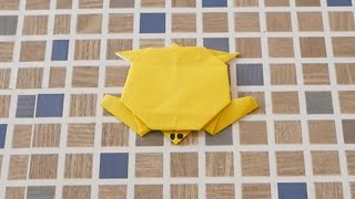 วิธีพับกระดาษเป็นรูปเต่าแบบง่าย Easy Origami Turtle