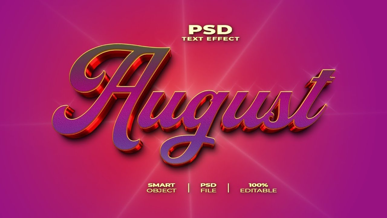 Premium 3D Text Effect in Photoshop – Ultimate Guide for Stunning ...