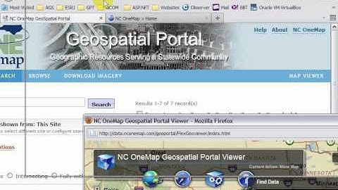 NC OneMap GeoSpatial Portal - Introduction