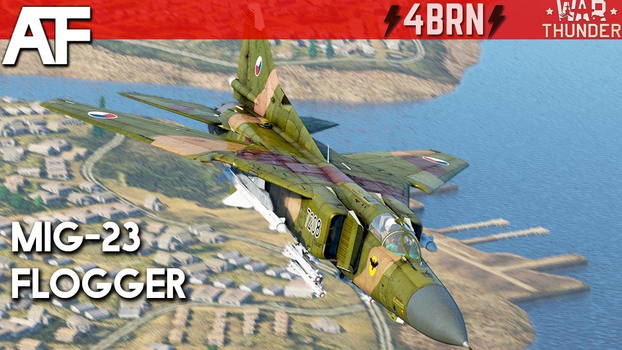 War Thunder - MiG 23M Flogger | Gameplay Lietadlá CZ/SK