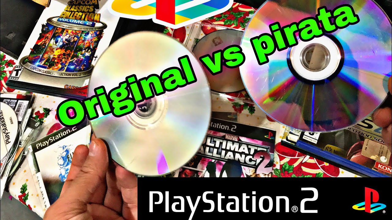 PLAYSTATION 2 DVDs CÓPIAS do original ?! COMO DIFERENCIAR? YouTube