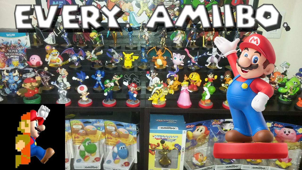 Every. Single. Amiibo. - Complete Collection 106 | Collecting - YouTube