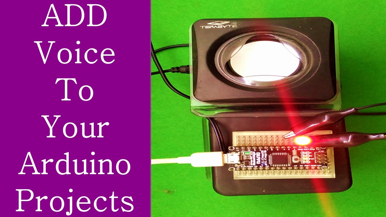 Arduino Voice recognition Module v3.