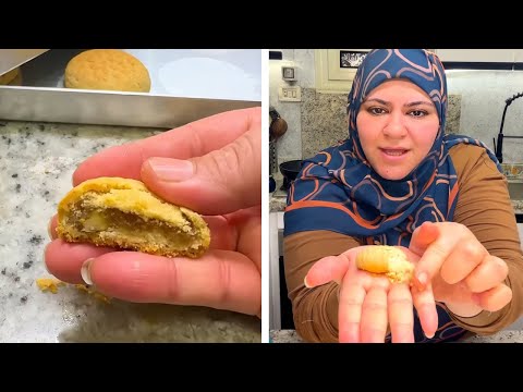 معرفش أكل الكحك غير بالطريقة اللي بعملها دي كحك دايب بالملبن