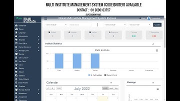 Multi Institute Management System