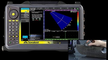Sonatest Pro Tutorial Phased Array - Como fazer uma Calibração de Atraso na Sapata