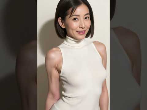 [4K] Beautiful Japanese Hot Mom  | Ai Art | Lookbook Mature Women