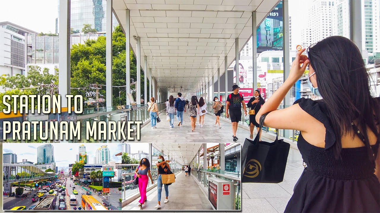 how-to-get-to-pratunam-market-walking-trip-in-bangkok-bgm-youtube