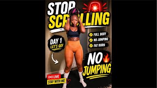 DAY 1 🔥 Full Body No Jumping Workout | Stay With Me (Real Results)