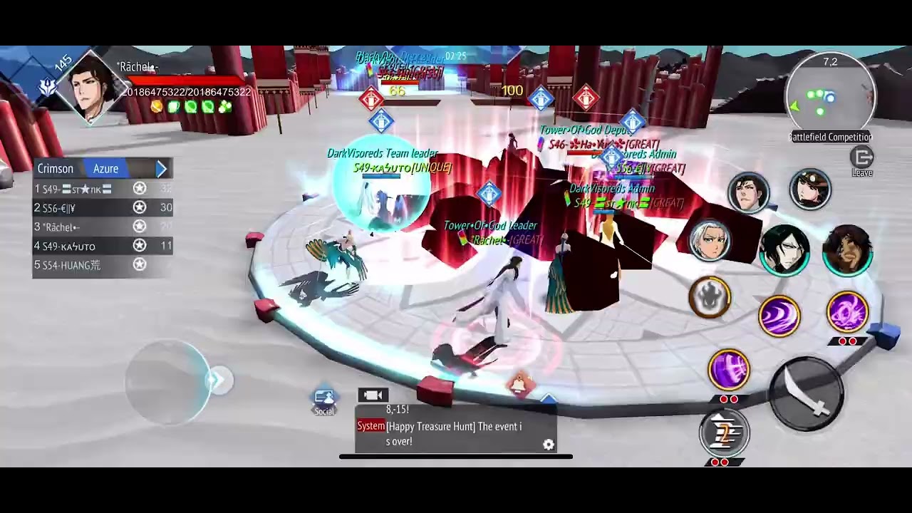 Cross Server Competition