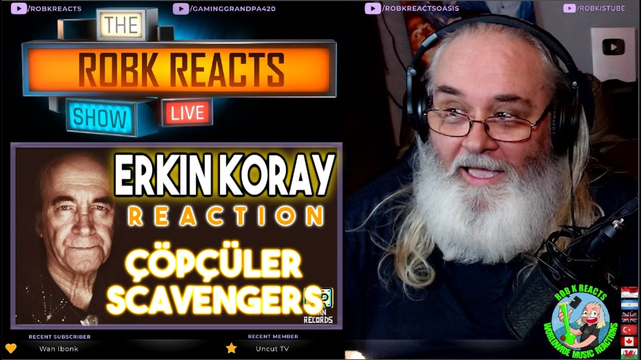 Erkin Koray Reaction Turkey - Çöpçüler (Scavengers) - First Time Hearing - Requested