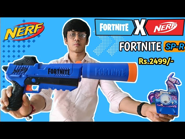 Nerf Fortnite BASR-R Unboxing and Review: Rare Nerf Bolt Action Sniper  Rifle Goodness. And Bushes. 