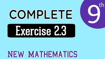 unit 2 logarithms ex 2.3 class 9 | math with tabish