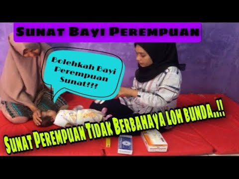 Vlog Cara bidan Khitan Bayi | Sunat bayi perempuan | Bolehkah Bayi Perempuan Sunat??