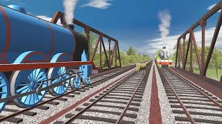 A Cow On The Line Ringo Starr - Us Trainz Remake