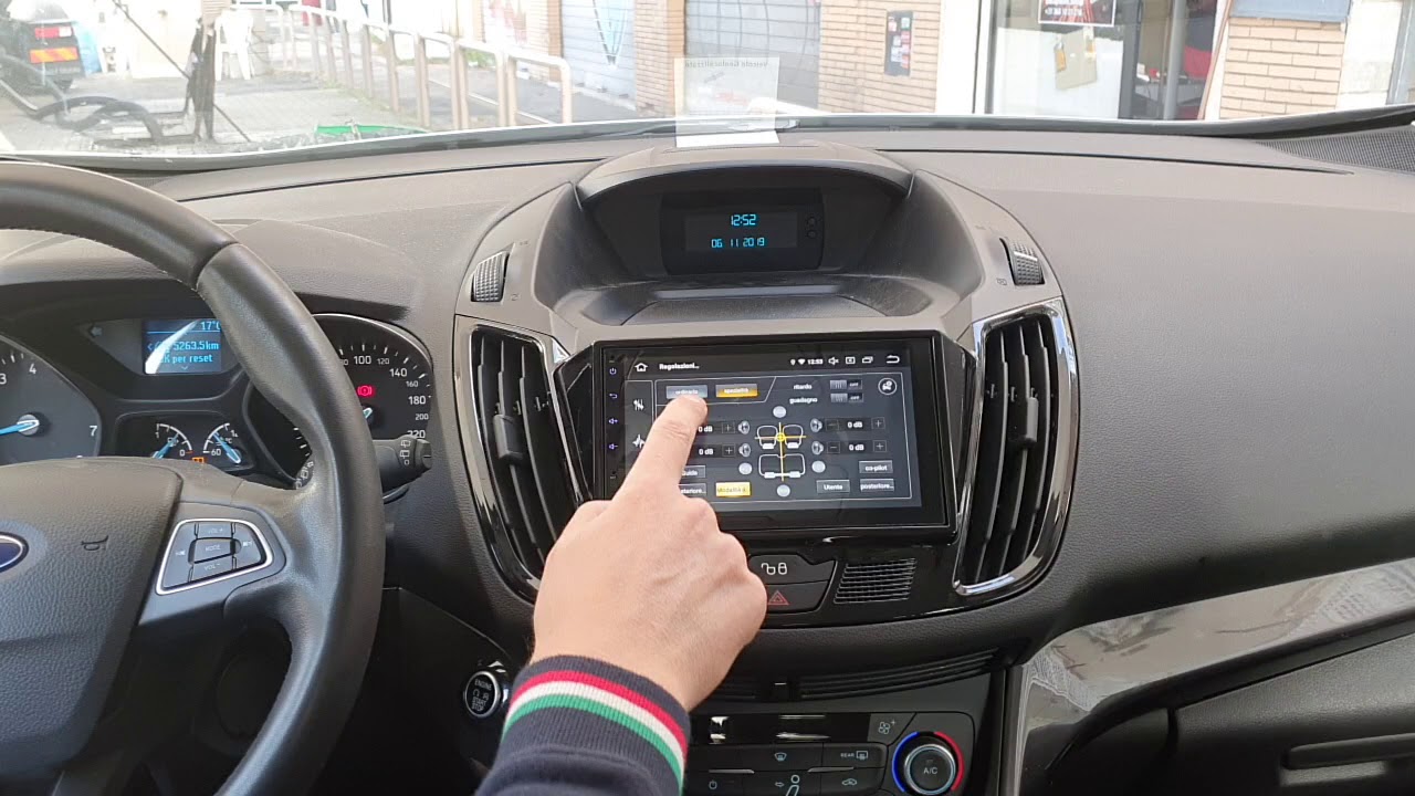 Ford Cmax car tablet Android 9 YouTube
