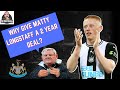 Newcastle united  why give matty longstaff a 2 year deal