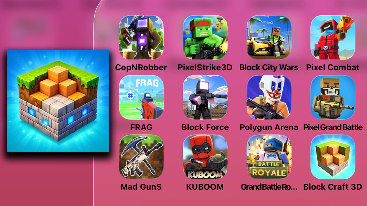 Block Craft 3D: Building Game - iPad Pro Gameplay & Walkthrough - Game ...