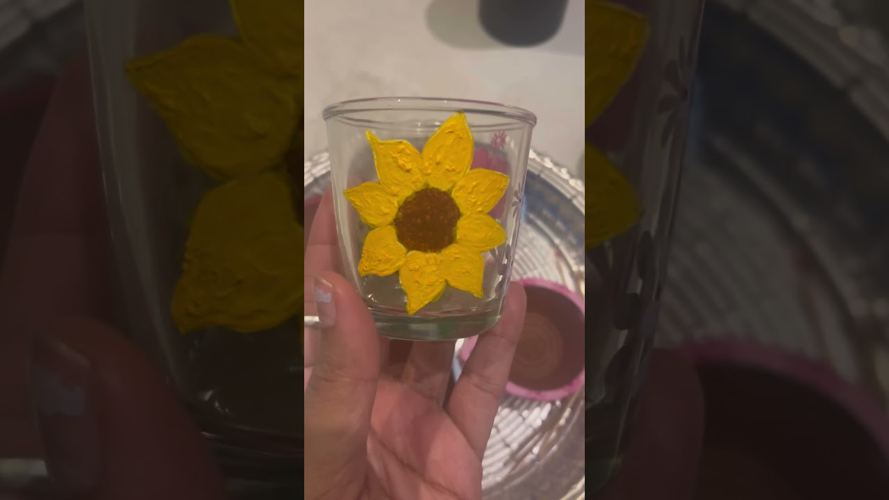 Glass Painting ☺️🐳🌸 #painting