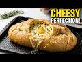 Egg and Cheese Hedgehog Roll Recipe | Stuffed Bread Roll