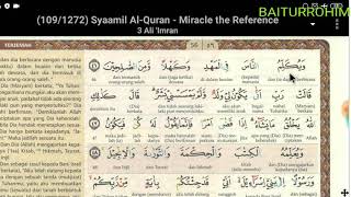 010.Terjemah Perkata & Perayat Surat Ali Imron: 46-52 (Pembaca:  Abi Zikri)