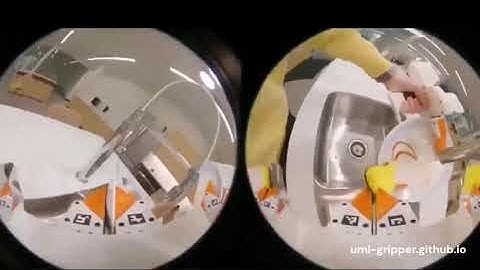 The Universal Manipulation Interface (UMI) lets robots learn tasks from human demonstrations.