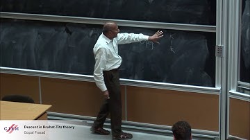 Gopal Prasad: Descent in Bruhat-Tits theory