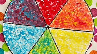 “Pointillism” Color Wheel