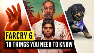 FarCry 6 | 10 Things You Need To Know! (Greatest Villain Ever?) #ad