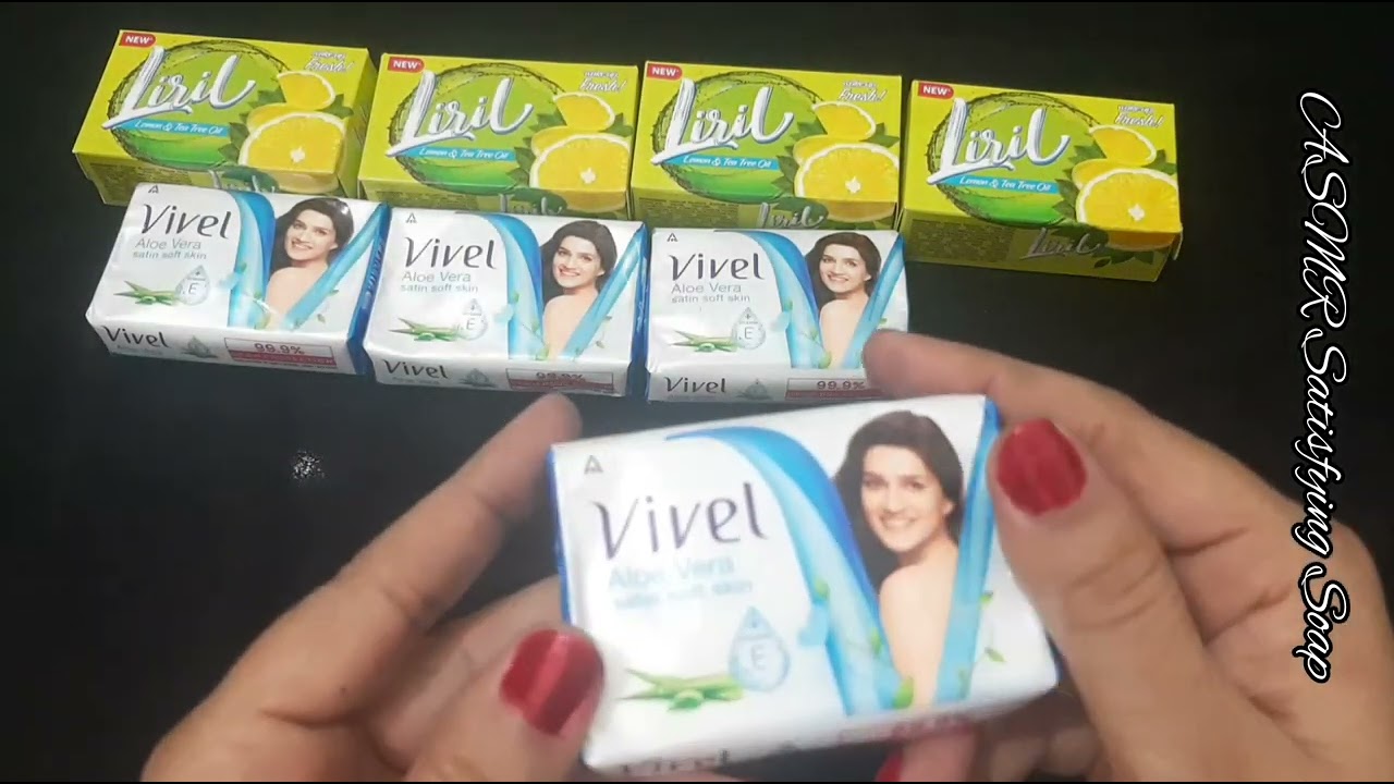 ASMR Satisfying soap no talking | Soap asmr | Yellow & white Soaps