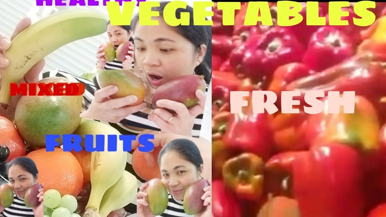 Lets Buy Fruits And Vegetables Youtube
