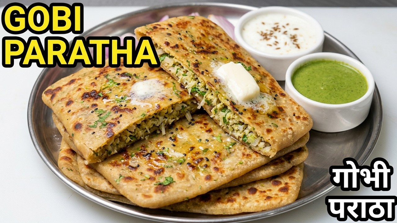 Gobi Paratha | गोभी पराठा बनाने की सीक्रेट रेसिपी | Gobi Paratha | Cauliflower Paratha | Chef Ashok