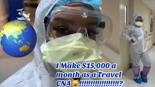 A day in the life of a Travel Nurse Assistant (CNA) during a Pandemic!!😷 #Texas #2020 Vlog #1