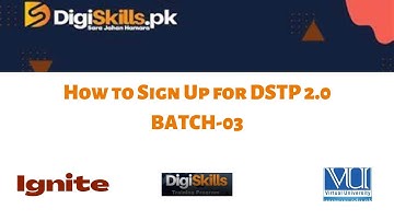 How to Sign up in digiskills DSTP 2.0 Batch-03#digiskills#digiskillspk #digiskills2#enrolled