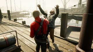 Red Dead Redemption 2 - Funny &amp; Brutal Ragdolls Vol.152 [4K/60FPS]