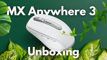 Logi MX Anywhere 3 Mouse Unboxing & Test